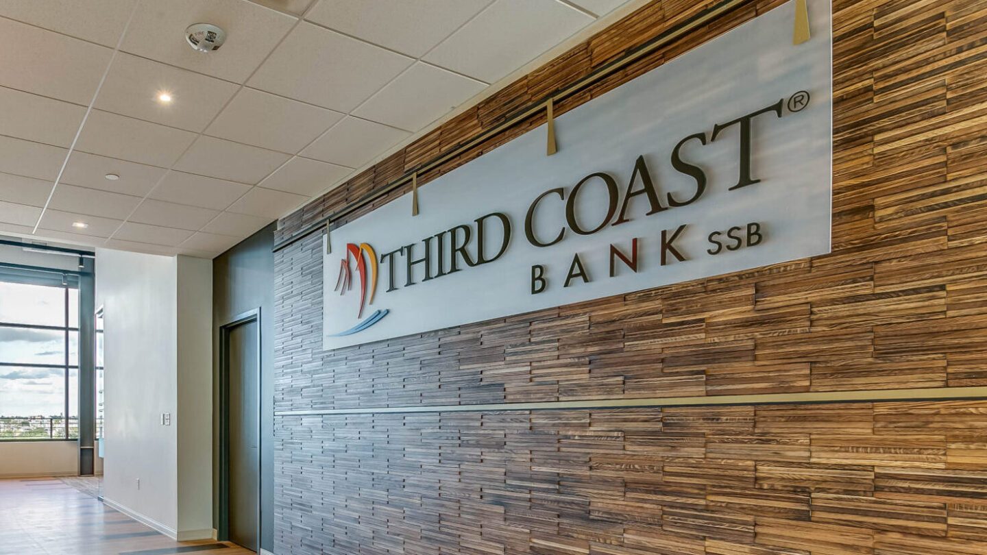 Third Coast Bank Signage