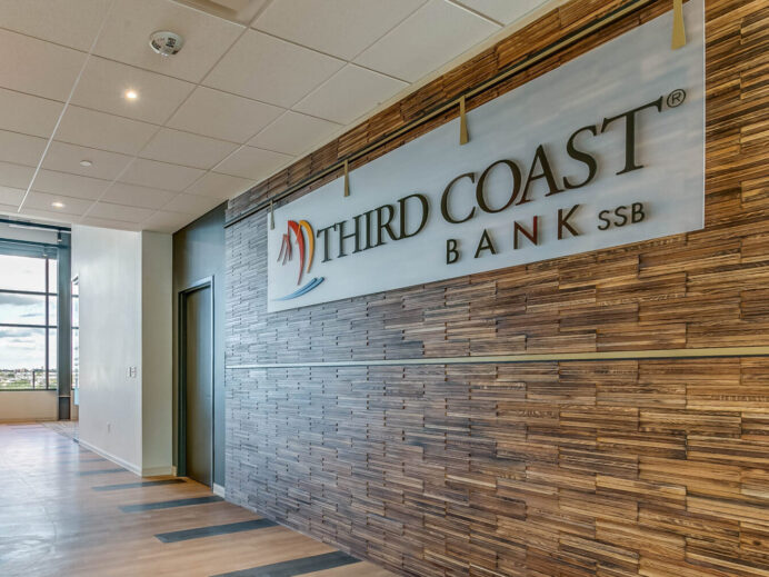 Third Coast Bank Signage