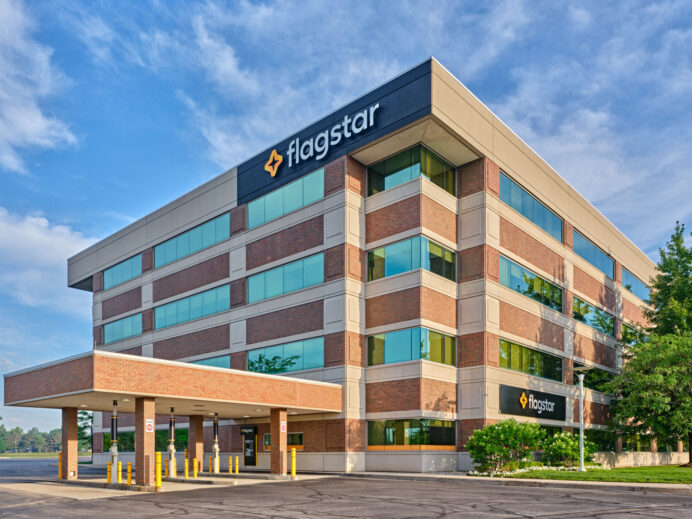 Flagstar Bank branch conversion exterior signage