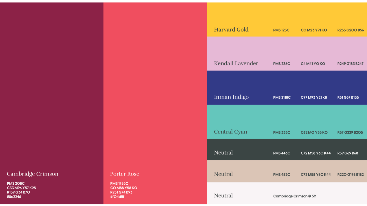 credit union color palette